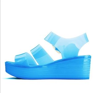 Chemistry Jelly Platform Wedge Flatform Sandals